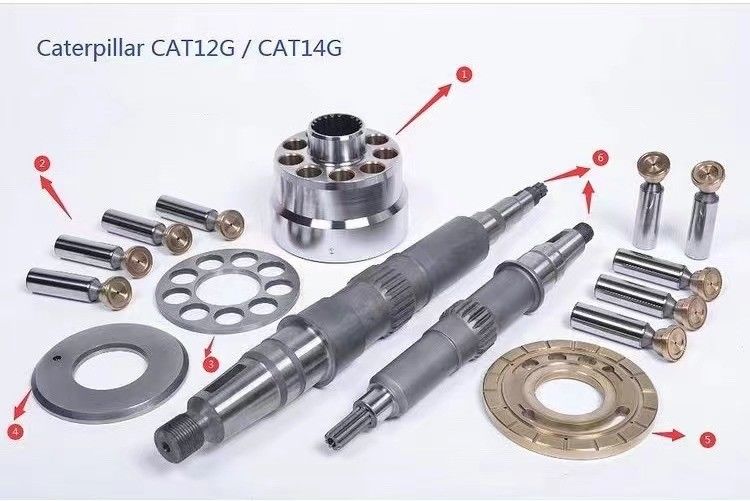 Delen CAT12G/CAT14G/SBS120/SBS140/CAT320C/CAT320B van graafwerktuigcaterpillar hydraulic pump